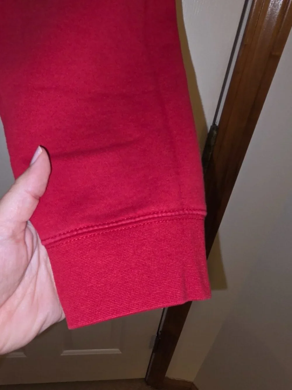 Nike Air Red Sweats, Size Youth Large